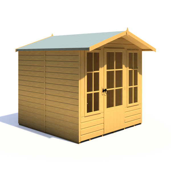 Shire GB 7 x 7 Ft Shiplap Summer House Wayfair.co.uk